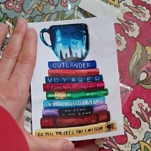 Outlander Large Laptop Sticker